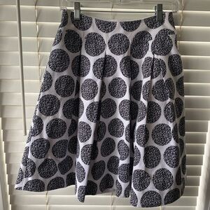 Accepting offers- WHBM Black and White Polka Dot Skirt